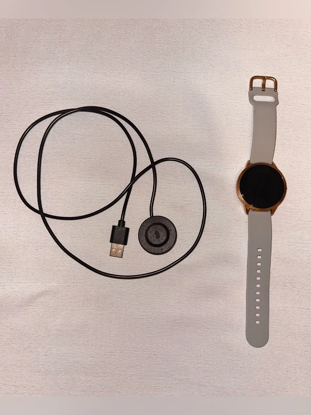 iTouch Sport 4 Unisex Adult Multi-Function Rose Goldtone Smart Watch